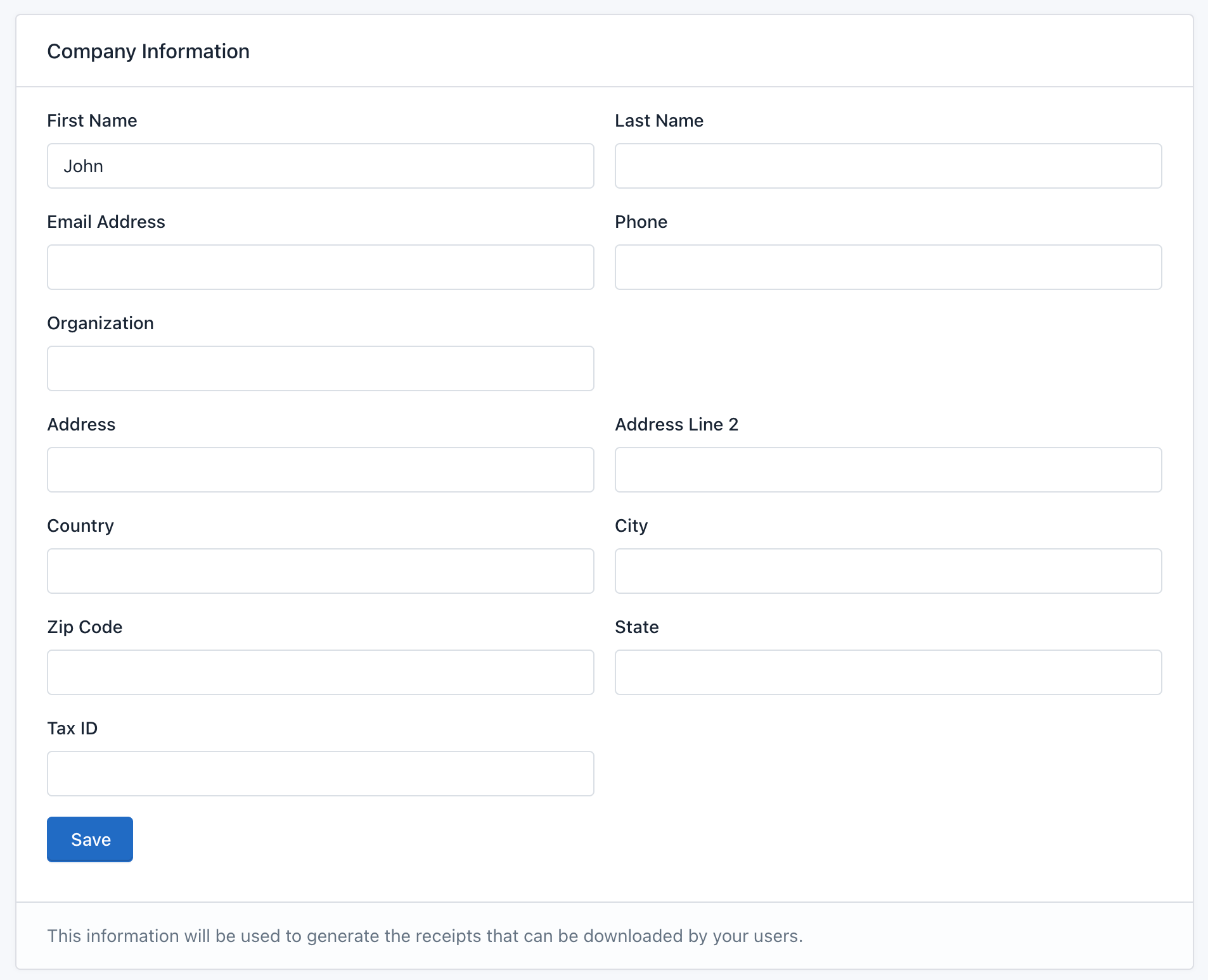 Easy Forms - Subscriptions - Global Settings